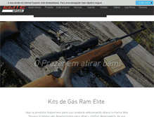Tablet Screenshot of eliteairguns.com.br